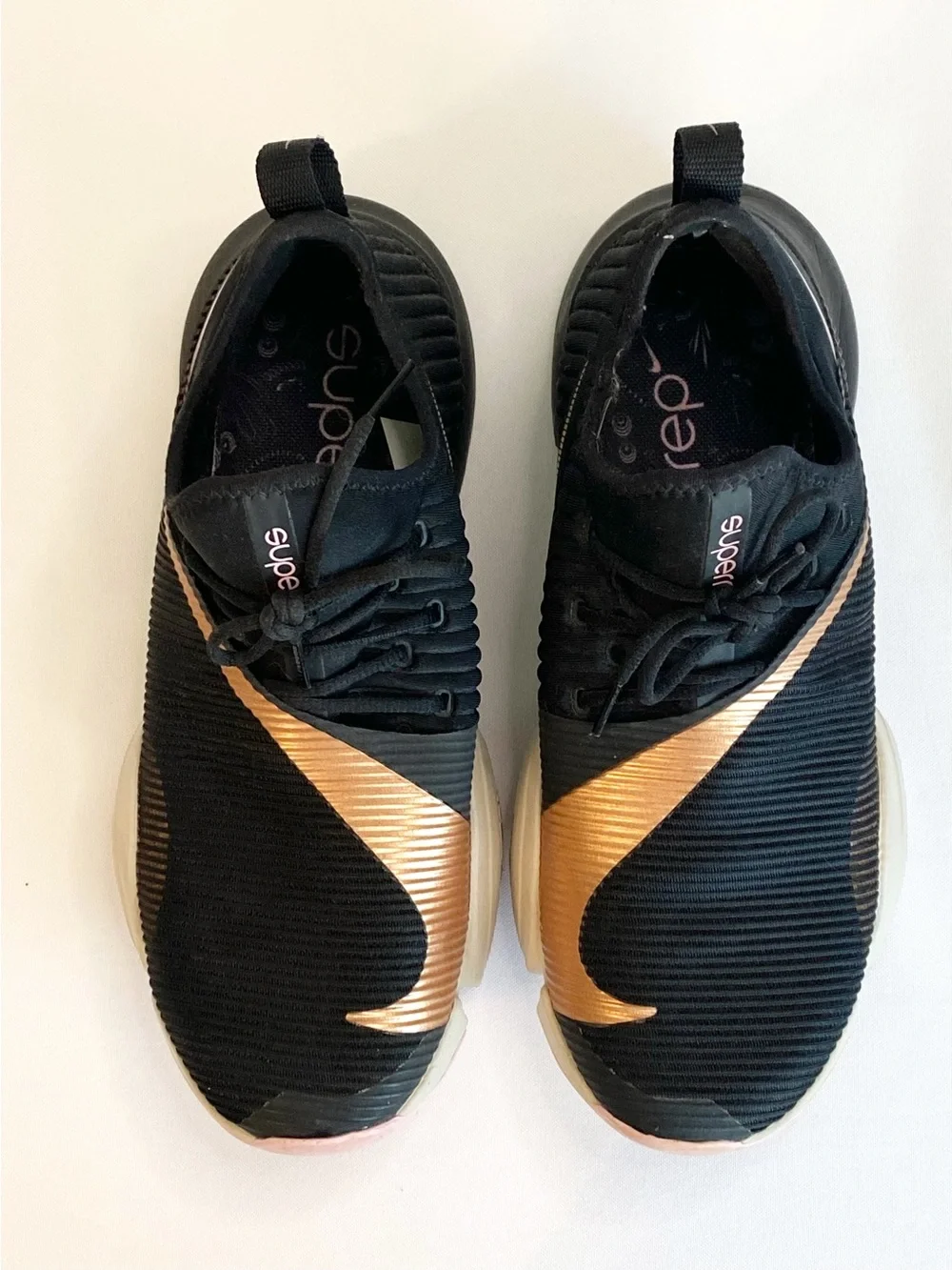 Nike Air Max SuperRep HIIT Training Shoes Black Pink Rose Gold Women’s Trainers